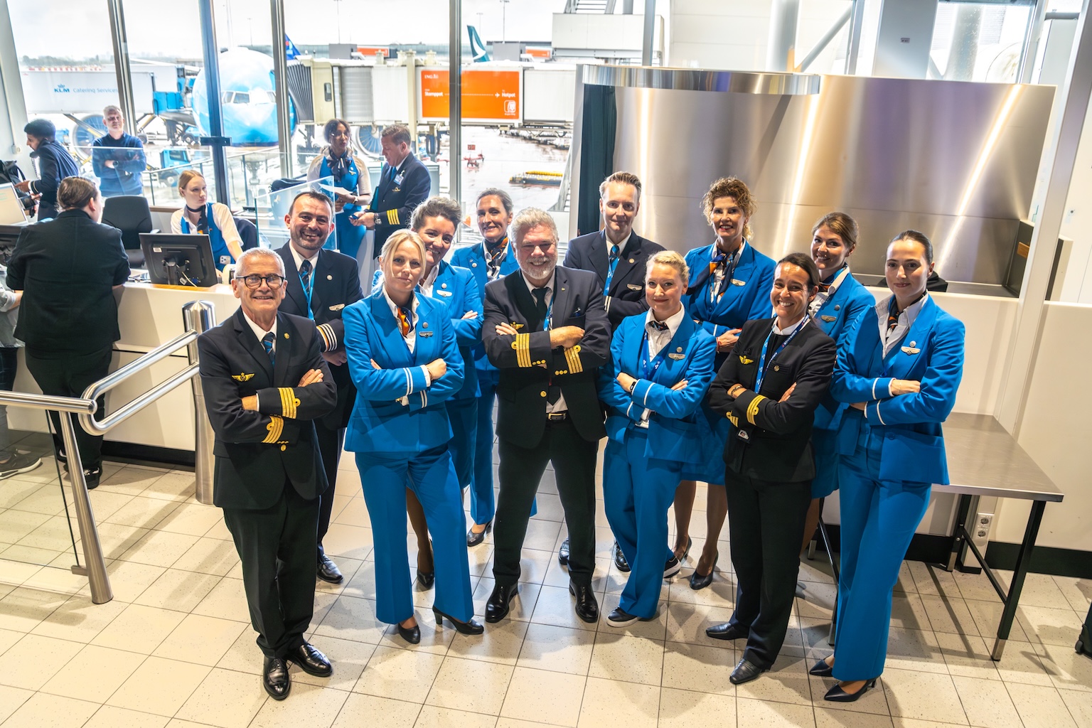 Equipage KLM synergie pilote Air France  