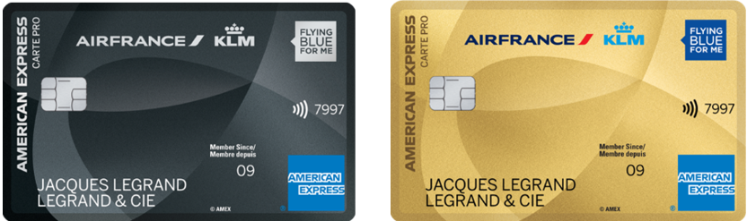 Carte AIR FRANCE KLM - AMERICAN EXPRESS PRO